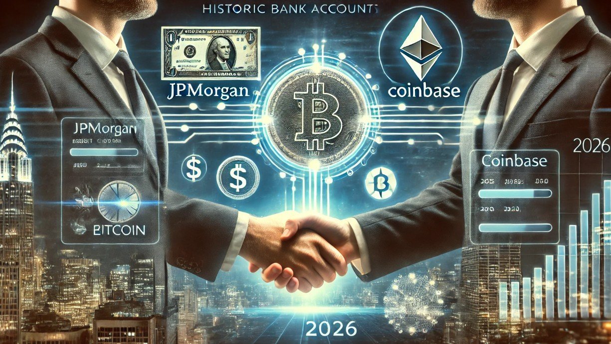 JPMorgan, Coinbase Forge Historic Pact For Direct Bank-Crypto Wallet Integration By 2026
