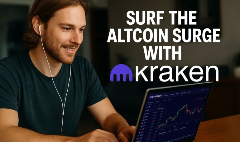 Missed Bitcoin’s Pump? Kraken Helps You Ride the Altcoin Surge