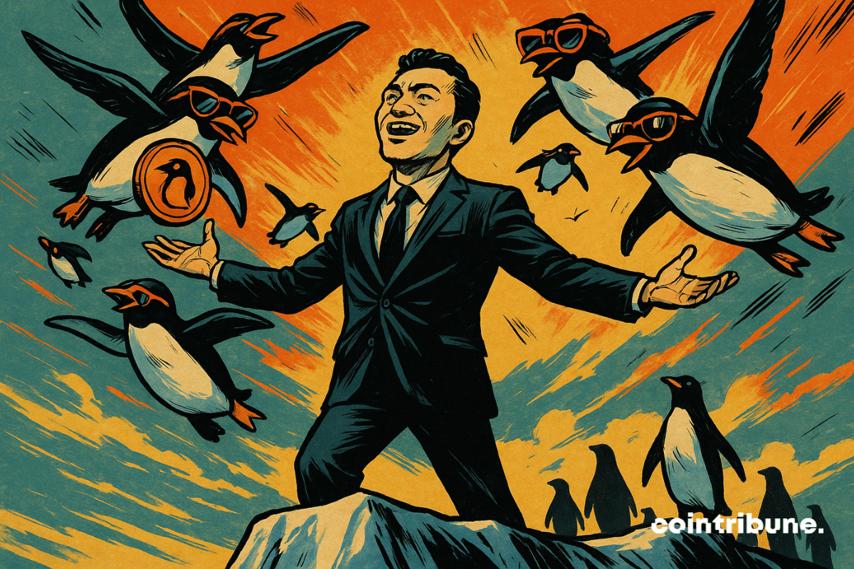 PENGU Soars 31% After Justin Sun Drops a Mysterious Message