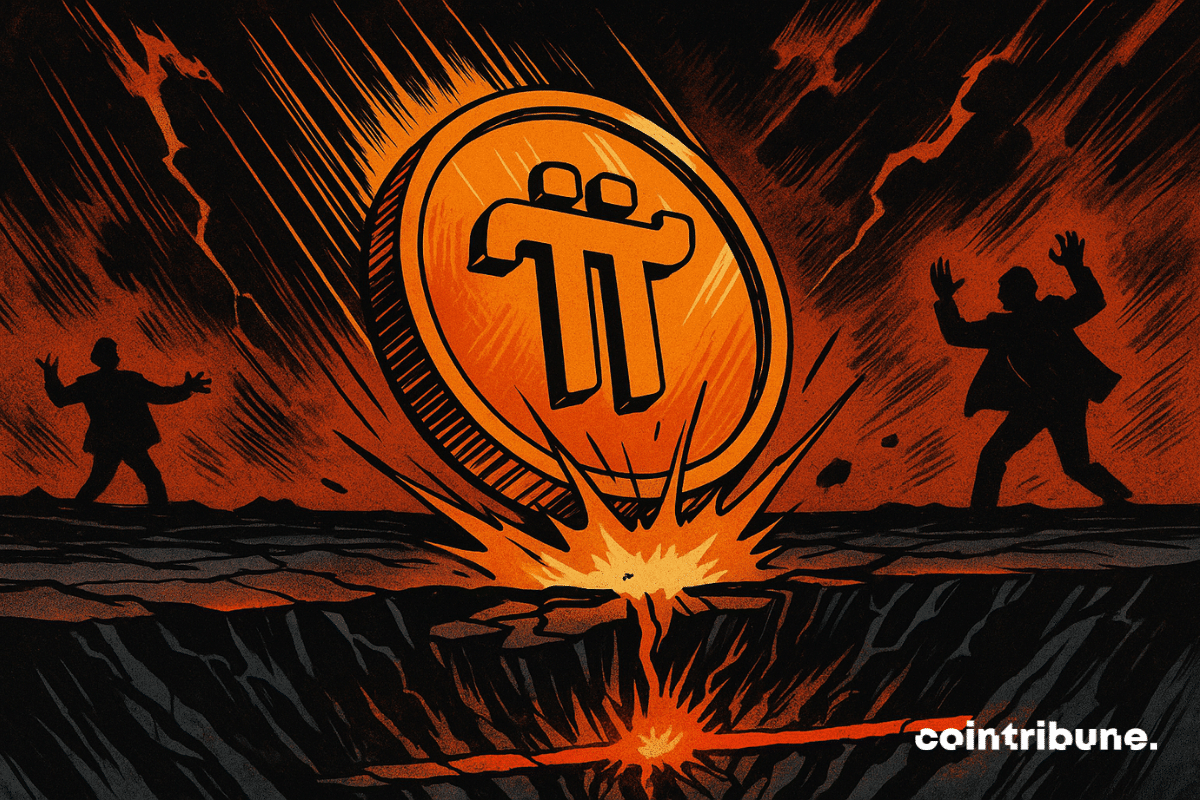 Pi Network In Free Fall Threatens To Break A Very Critical Historical Threshold.