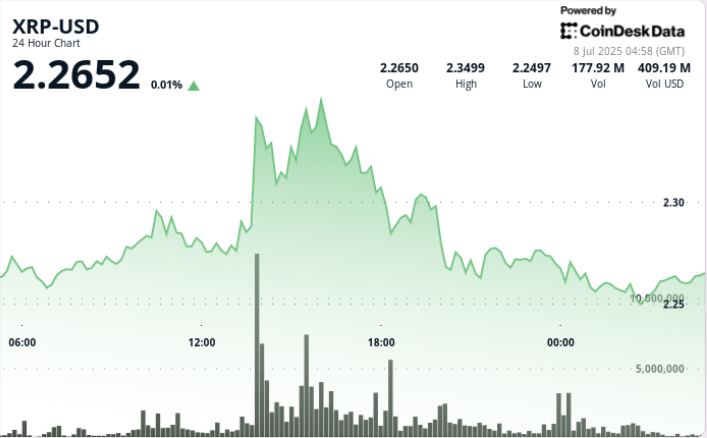 Ripple Builds Strength Above .26 With .38 in Sight. Next Leg Incoming?