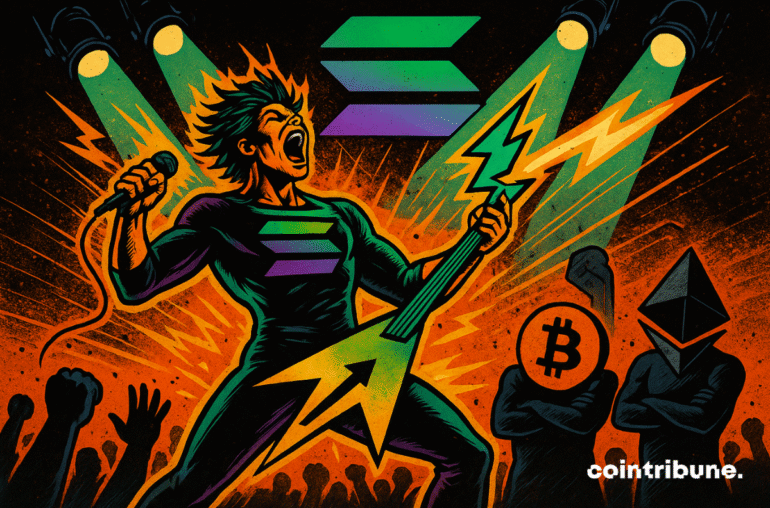 Solana Outpaces Bitcoin and Ethereum This Week