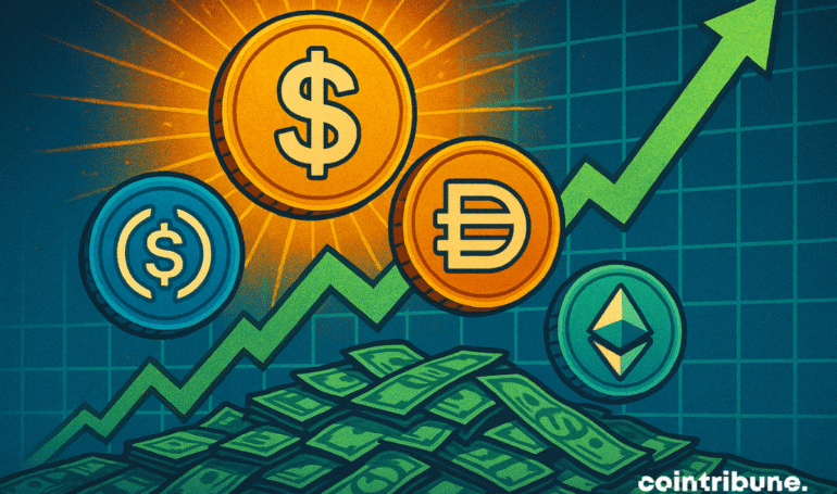 Stablecoin Supply Rises By B Amid New US Legislation