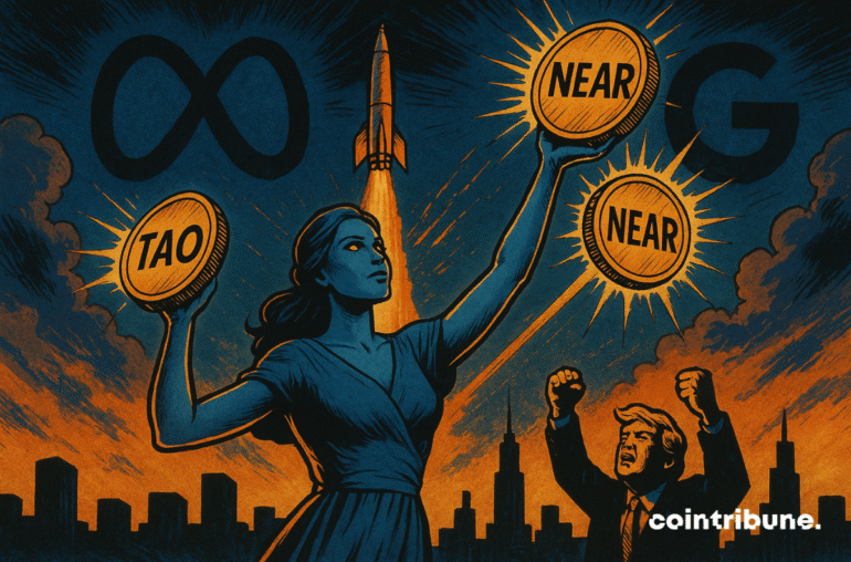 TAO, NEAR, and ICP Soar, Boosted by Google, Meta, and Trump’s Ambitions