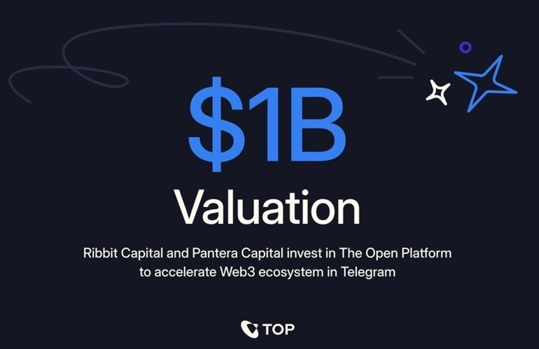 The Open Platform is First Unicorn in Web3 Ecosystem in Telegram at bn Valuation
