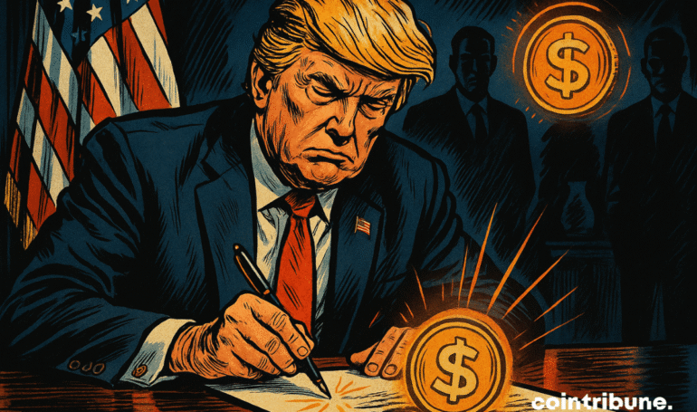 Trump Signs The Very First US Law On Stablecoins