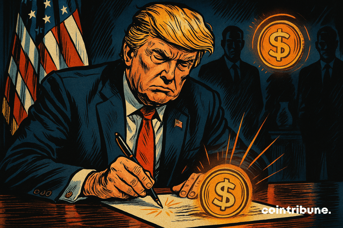 Trump Signs The Very First US Law On Stablecoins