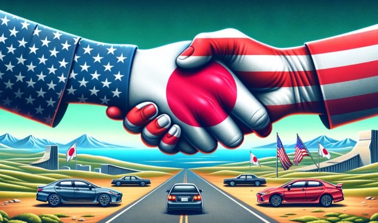 Trump’s Japan Tariff Cut Sinks Dollar, Lifts Auto Stocks