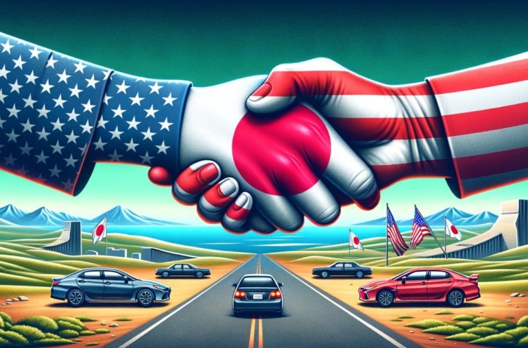 Trump’s Japan Tariff Cut Sinks Dollar, Lifts Auto Stocks