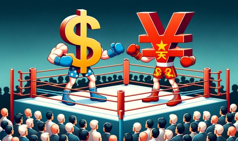 USD Down 9%, Yuan Down Just 1.6%: De-Dollarization Gaining?