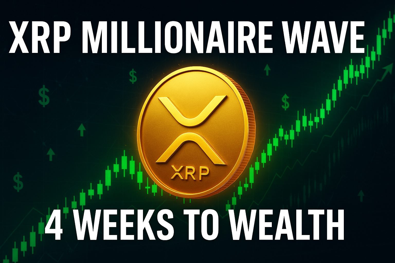 XRP Millionaire Wave Coming in Just 4 Weeks, Says Top Trader