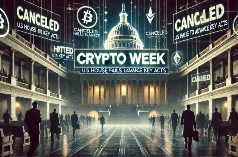 ‘Crypto Week’ Takes A Hit: US House Fails To Advance Key Acts