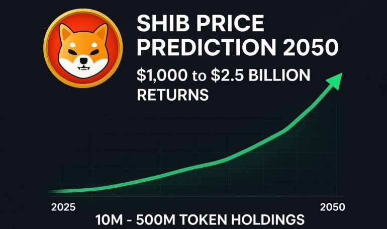 10M, 500M SHIB Could Be Worth .5B by 2050