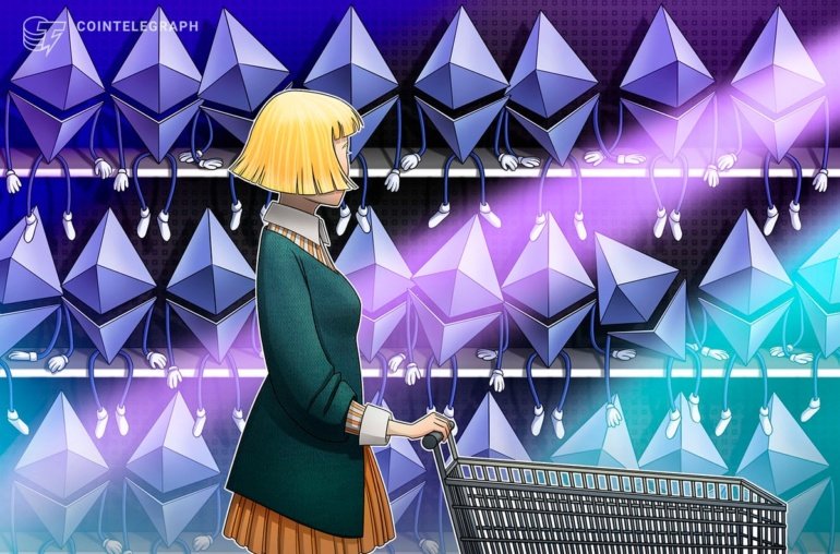 An Institutional Entity Has Bought Ether Worth 6M In The Past 7 Days.