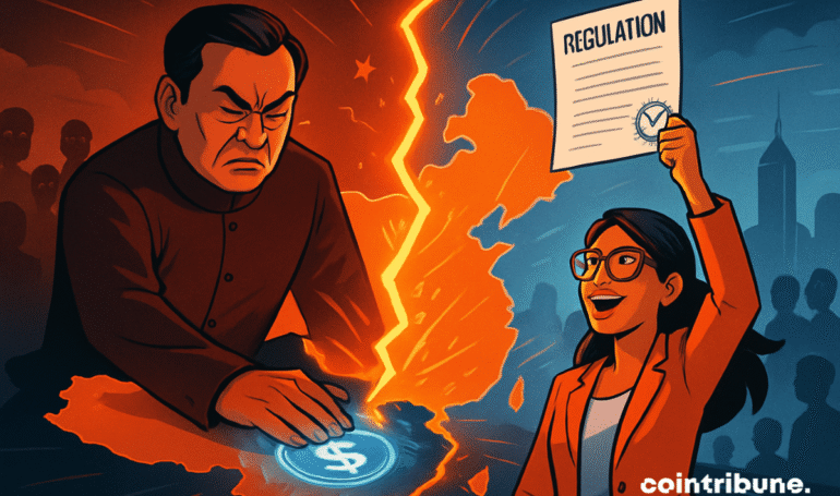 Beijing Cracks Down on Stablecoins as Hong Kong Backs Issuer Rules