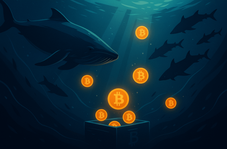 Bitcoin Bullish Signal: Sharks & Whales Are Buying The Dip