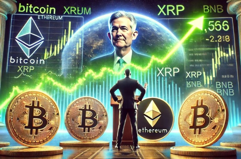 Bitcoin, Ethereum, XRP, BNB On The Rise Following Powell’s Fed Speech