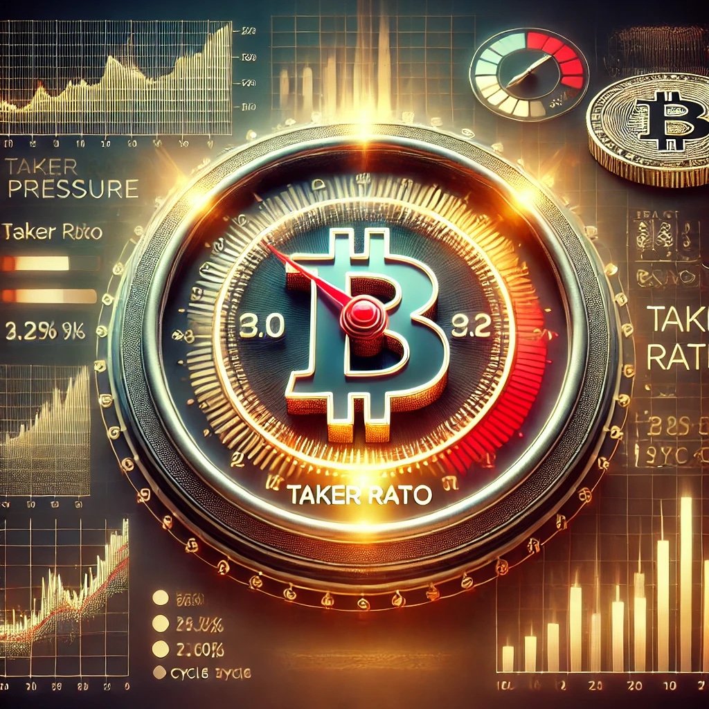 Bitcoin Faces Pressure as Taker Ratio Hits Lowest Level Since Last Cycle’s Peak