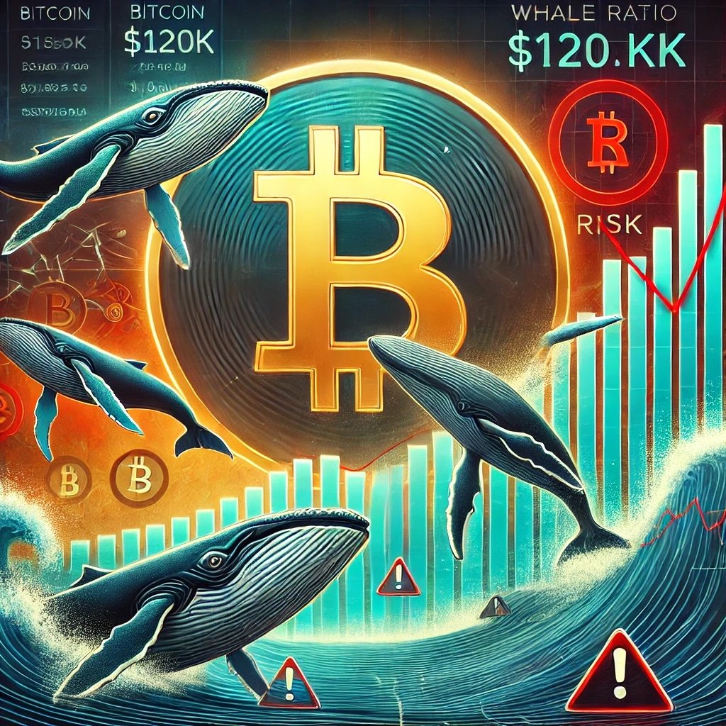 Bitcoin Pulls Back Below 0K After New ATH as Whale Ratio Hits Risk Levels