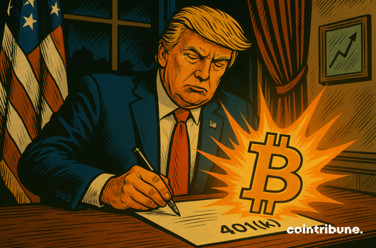 Bitcoin Soars Past 6,000 After Trump Opens Pensions to Crypto