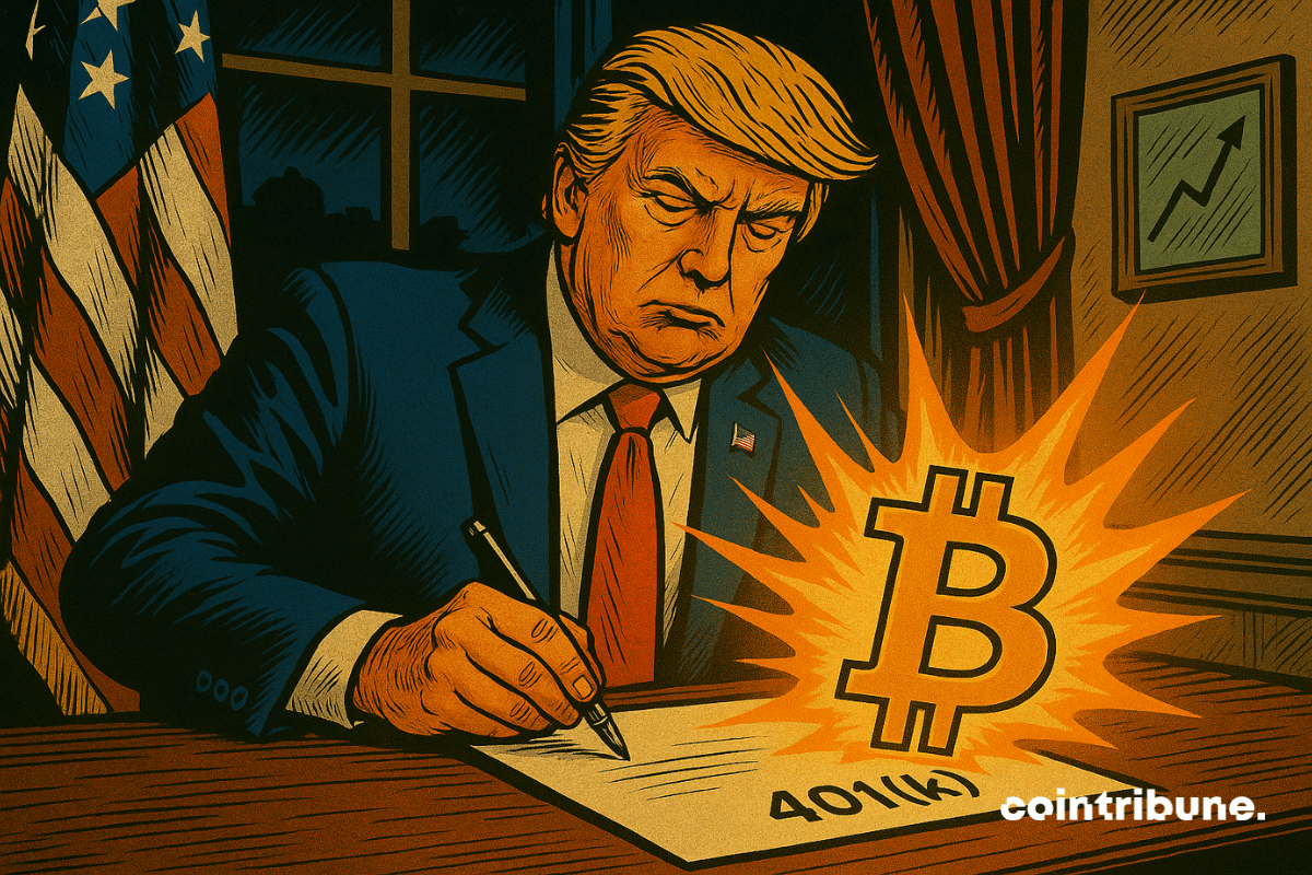 Bitcoin Soars Past 6,000 After Trump Opens Pensions to Crypto