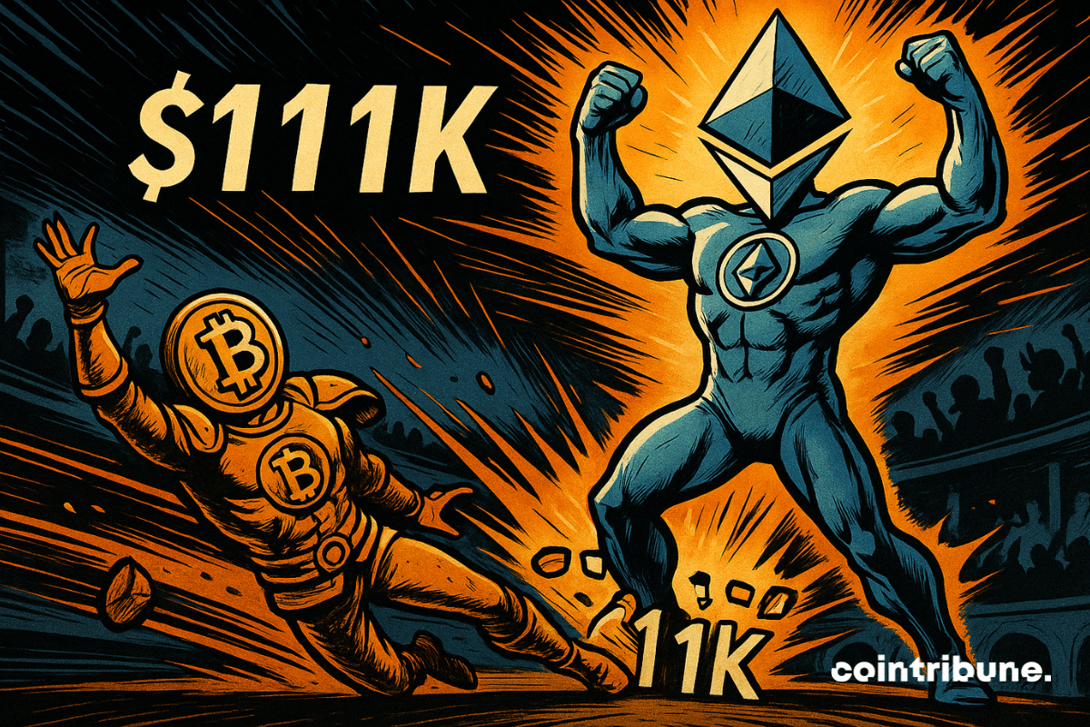 Bitcoin falls below 1K after Ethereum’s historic record