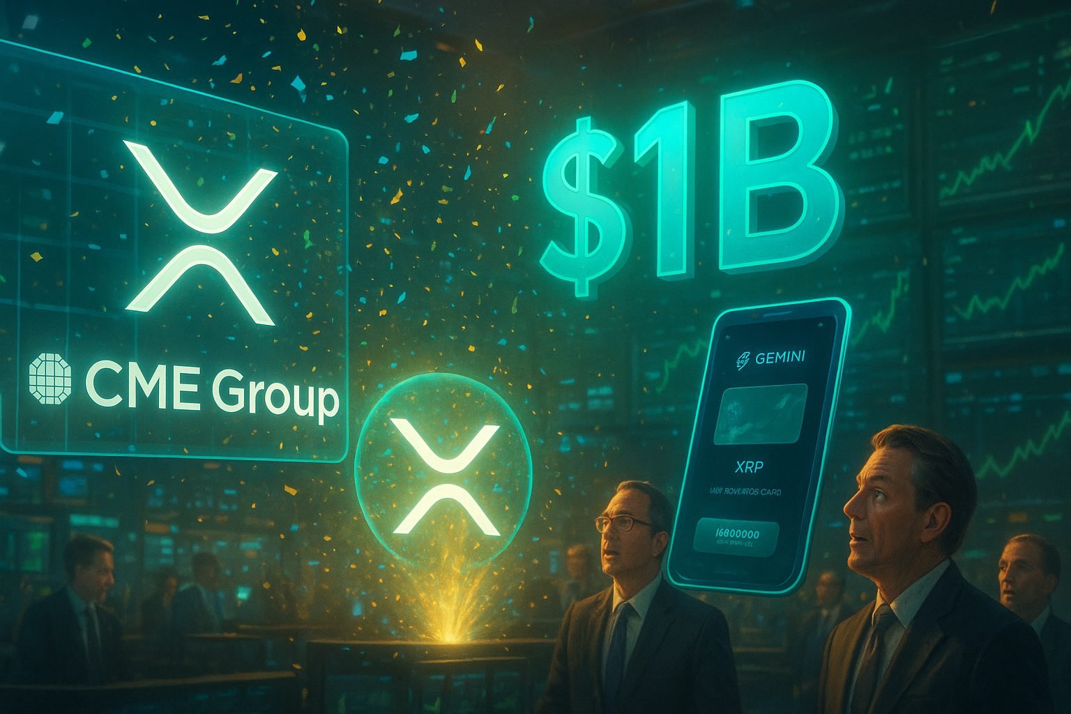 CME XRP Futures Surge, Gemini Card Beats Coinbase