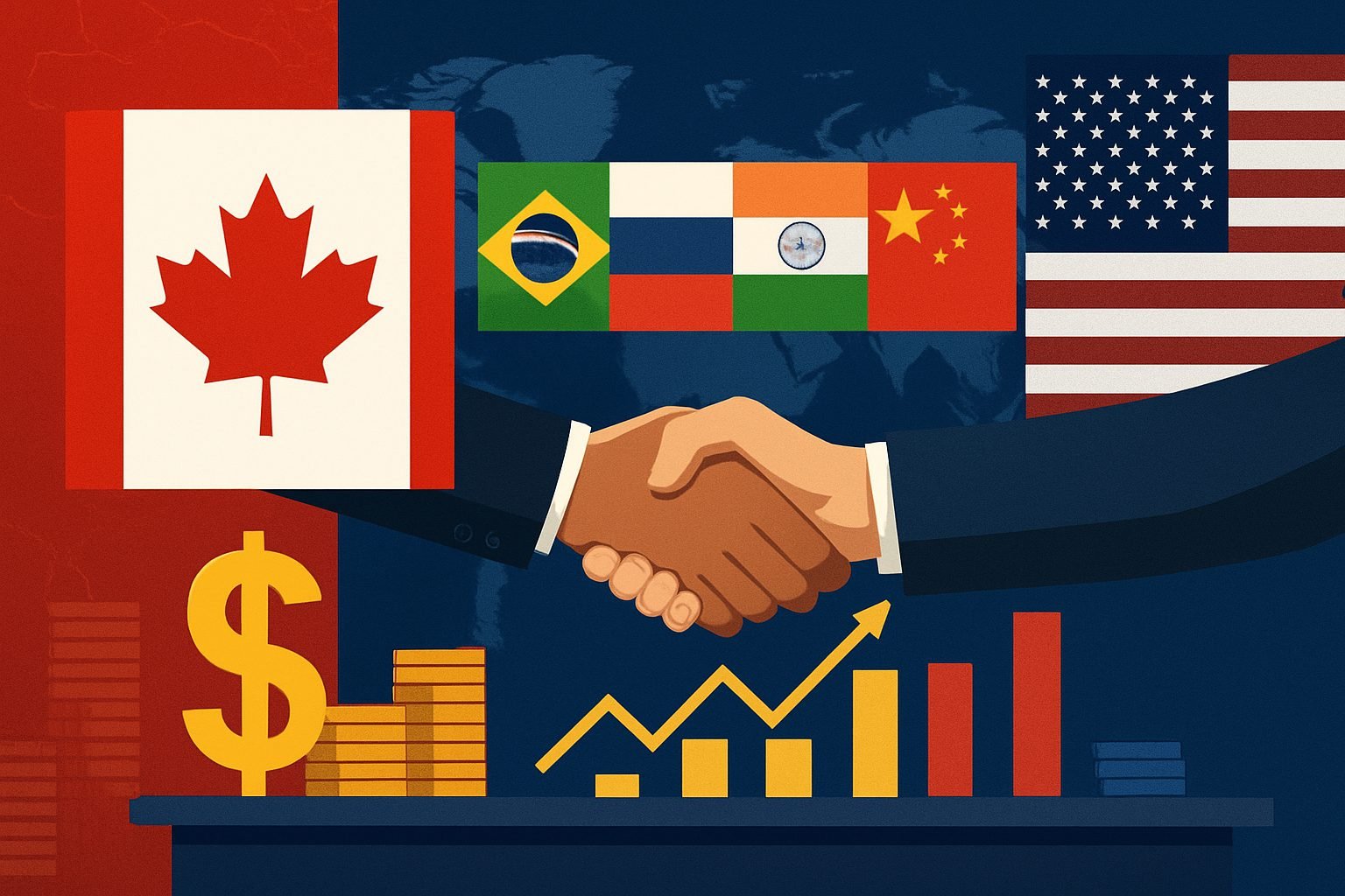 Canada Joining BRICS Boldly Confronts US Economic Power Play