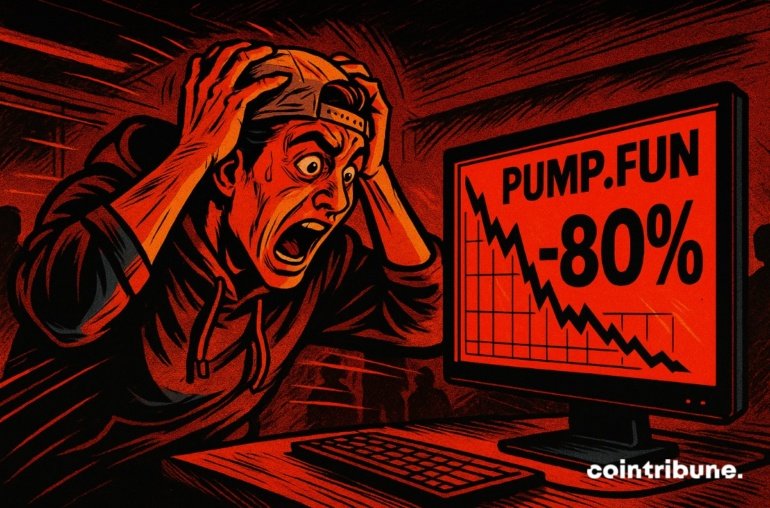 Crypto: 80% Less Revenue for Pump.fun, Traders Are Worried