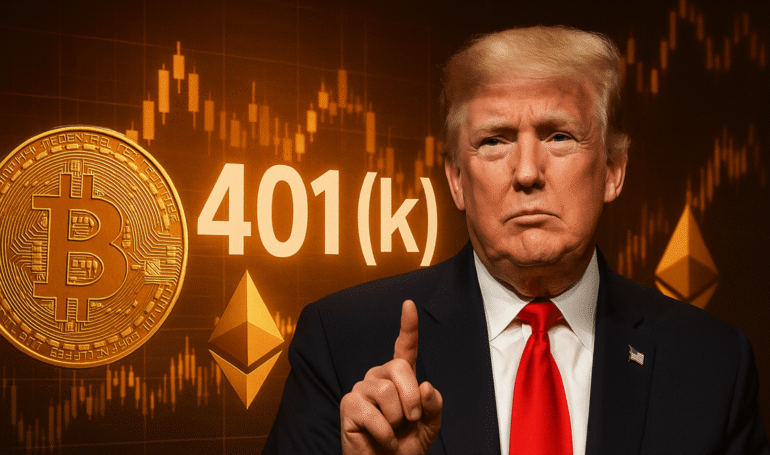 Crypto Set For .25 Trillion Tsunami As Trump Opens 401(k) Gates