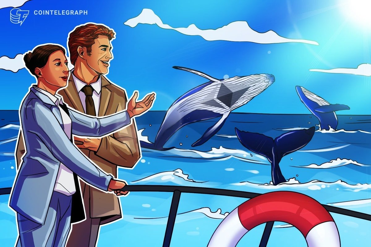 Crypto Whales buy 6M Ether in ‘natural rotation’ from Bitcoin