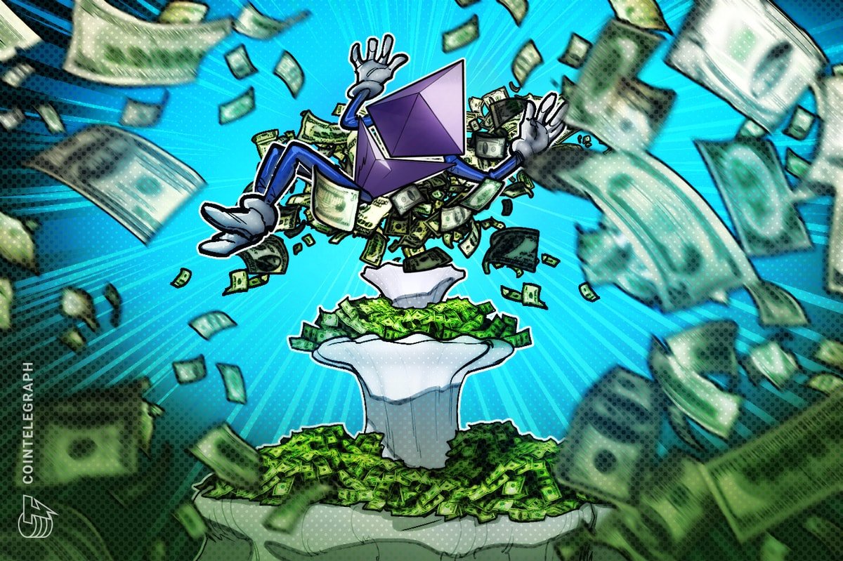 ETH Trader turns 5K into M, locks in M after market downturn