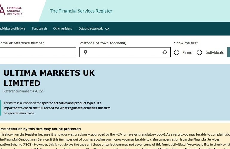 Exclusive: Ultima Markets Enters the UK, Gains FCA Licence