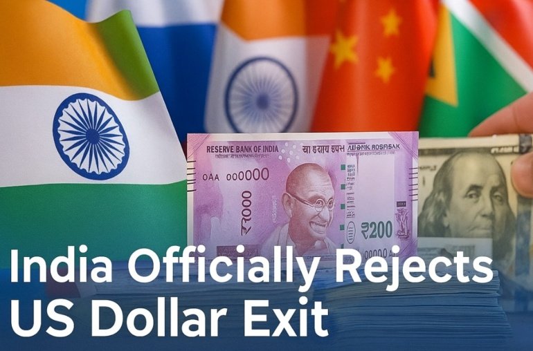 India Officially Rejects US Dollar BRICS Exit for Rupee Trade