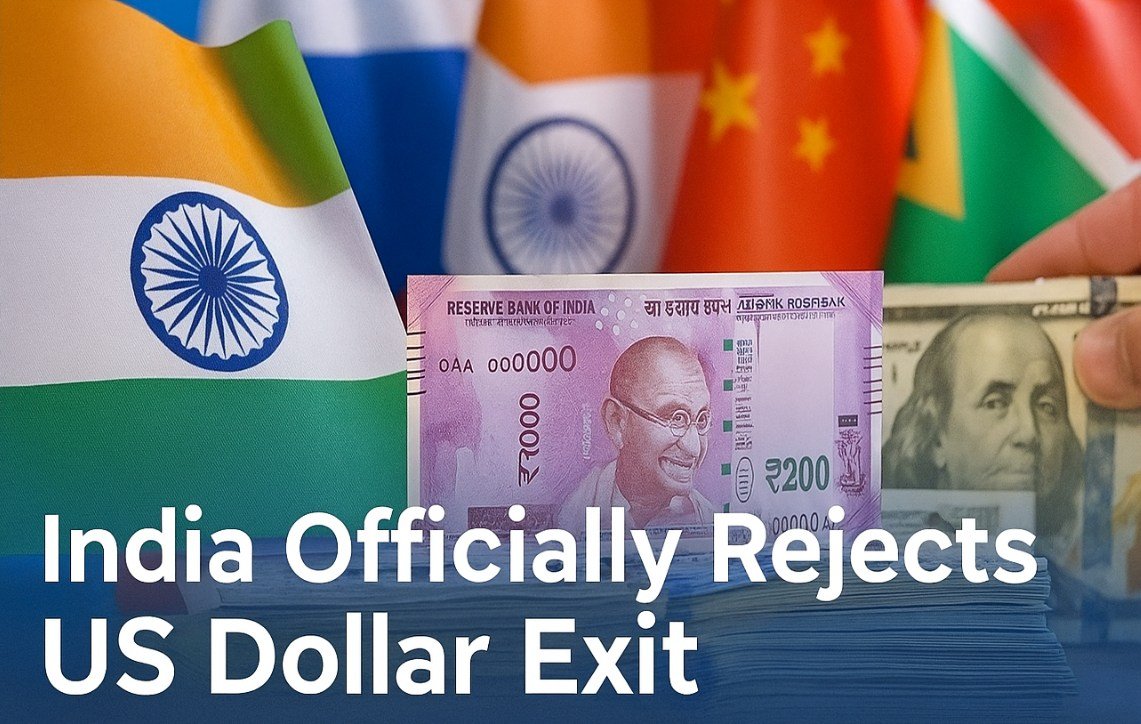 India Officially Rejects US Dollar BRICS Exit for Rupee Trade