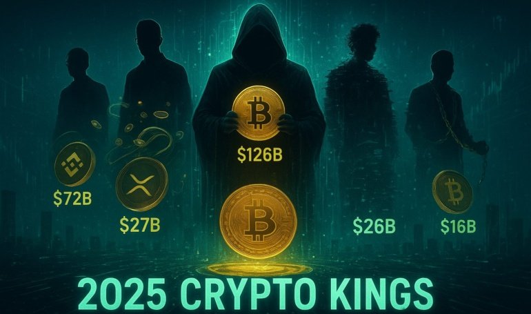 Largest Crypto Fortunes 2025: Mega-Rich Whales Exposed