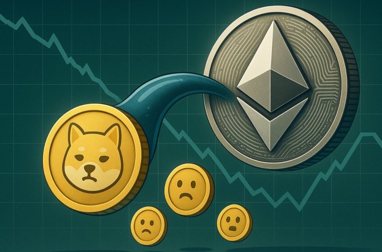 Memecoins Lose Ground In Market Share As Ethereum Absorbs Liquidity