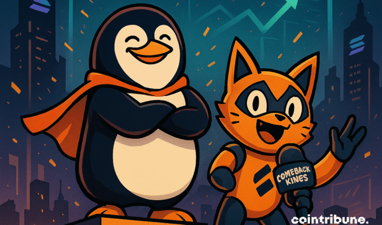 Memecoins PENGU and SPX Show Signs of Recovery