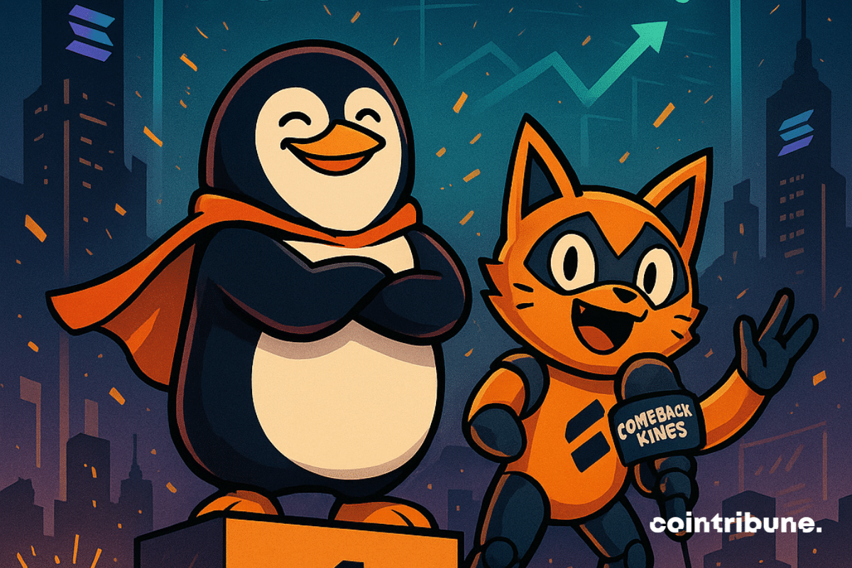 Memecoins PENGU and SPX Show Signs of Recovery