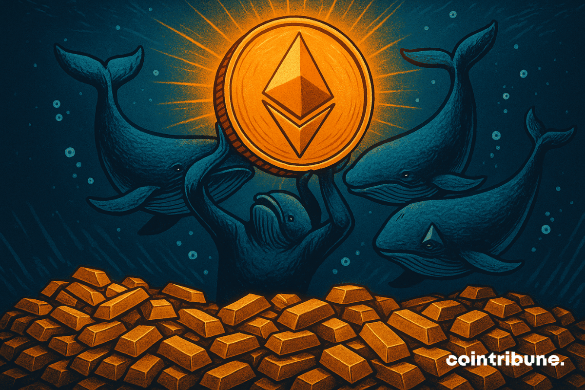 Mysterious Whale Buys B in Ethereum as It Overtakes Mastercard