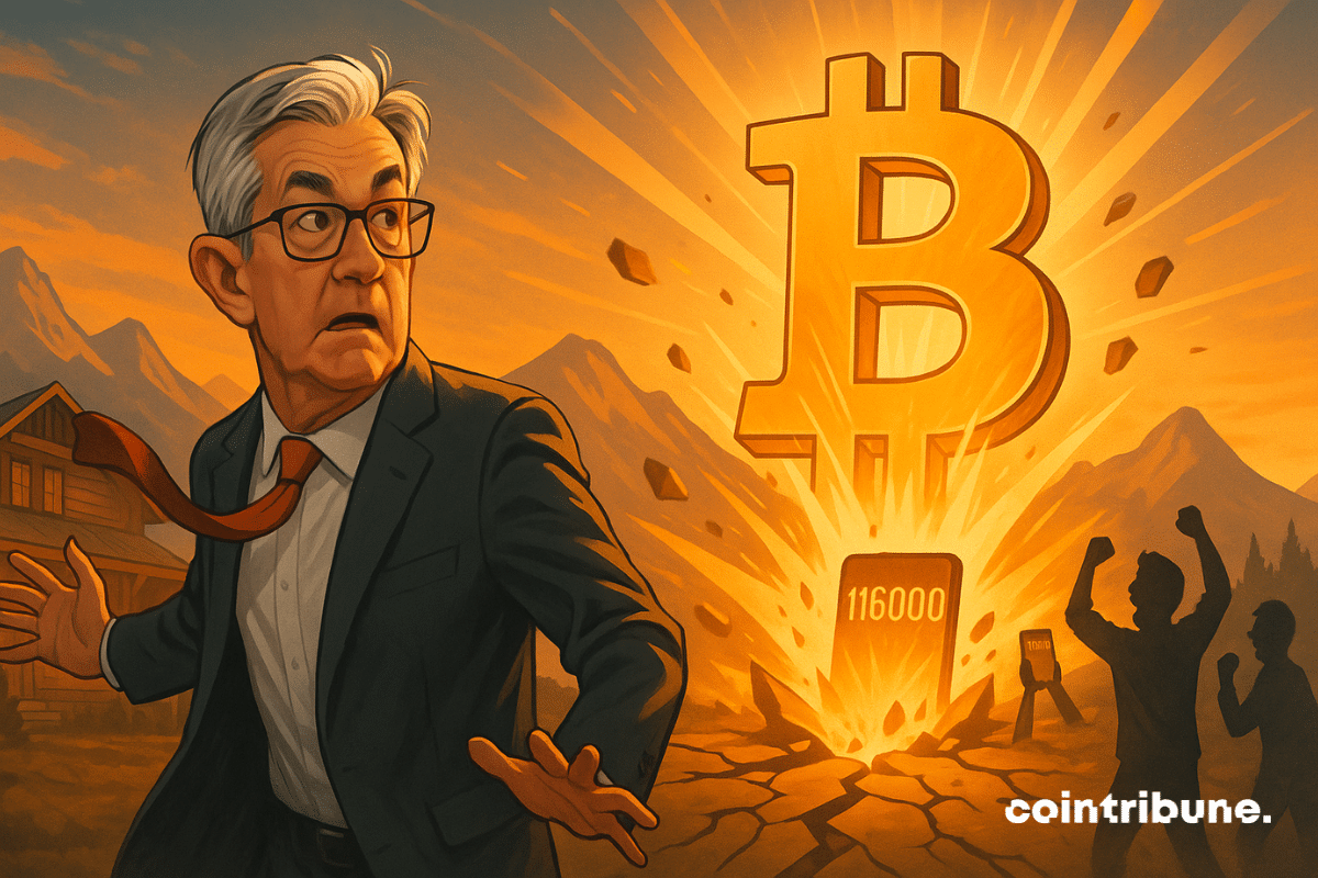 Powell’s Reversal at Jackson Hole: Bitcoin Breaks Through 6,000
