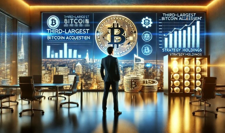 Strategy Expands Bitcoin Holdings With Massive Third-Largest Acquisition