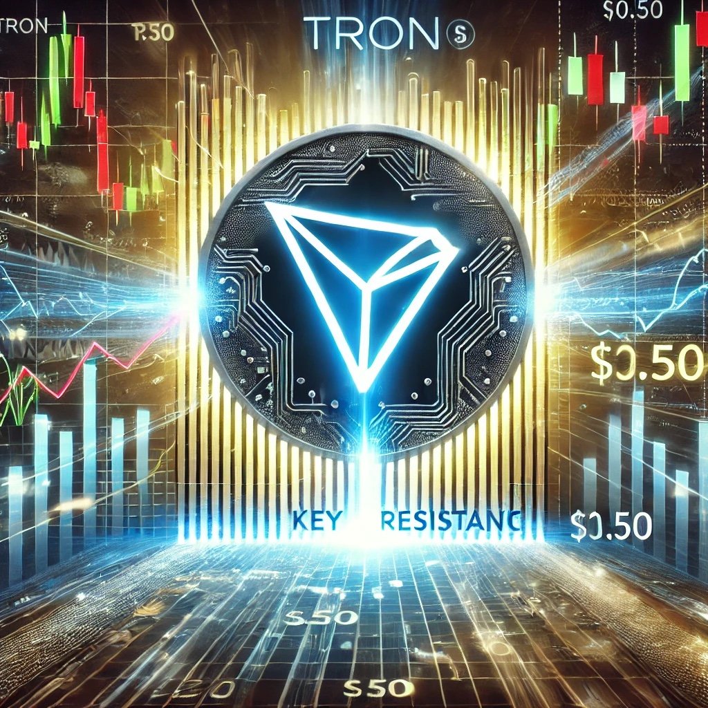 TRON Faces Key Resistance With Potential Breakout Target at alt=