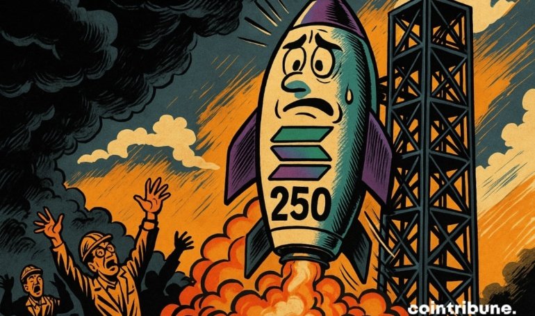 Target 250 dollars for Solana? The market hesitates