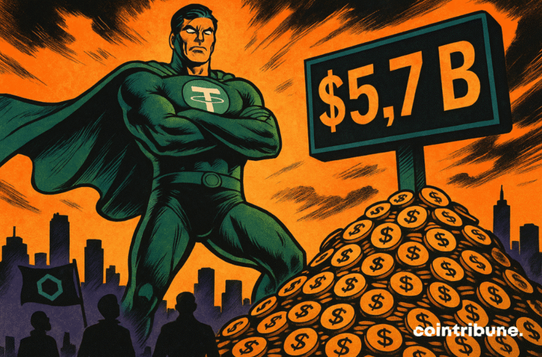 Tether confirms its supremacy with .7 billion profits in six months