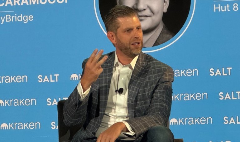 There’s ‘No Question In The World’ Bitcoin Will Be Worth M: Eric Trump