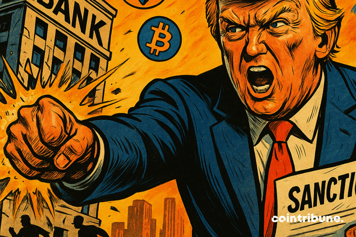 Trump Threatens Sanctions on Banks Over Crypto Discrimination