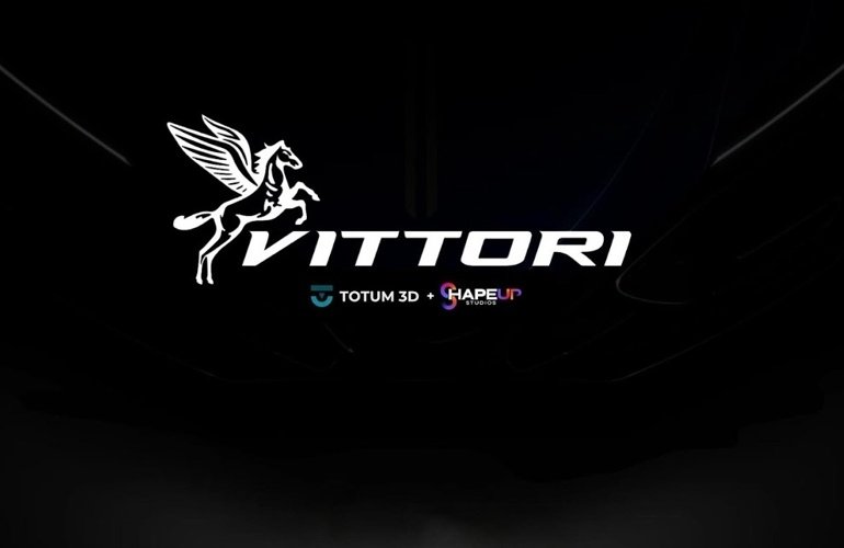 Vittori Partners with Totum 3D and ShapeUp Studios for Titanium Additive Production