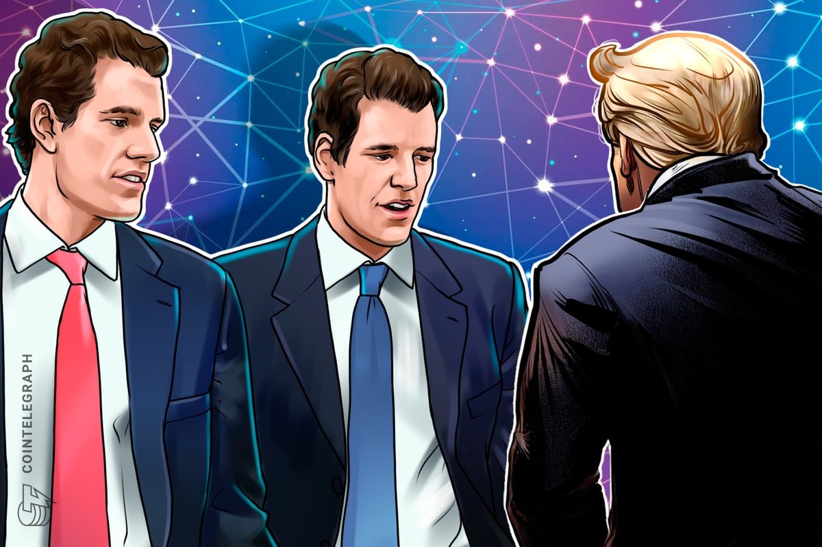 Winklevoss Twins Deepen Ties To Trump Family With Mining Investment: Report