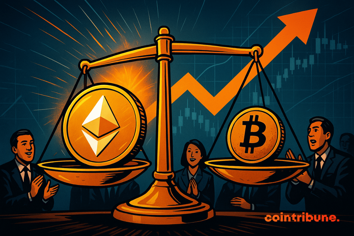 Ethereum Surpasses Bitcoin in Spot Trading Volume Amid Institutional Surge